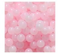 50Pcs 8/10mm Colorful Jelly Result Round Acrylic Beads Loose Spacer Beads for DIY Bracelet Necklace Jewelry Making Accessories(Pink White,10mm x 50pcs)