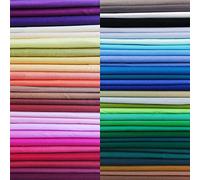 50pcs 8 x 8 inches Multicolor Cotton Fabric Bundle Squares for Quilting Sewing, Precut Fabric Squares for Craft Patchwork