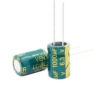50Pcs 8x12mm 6.3v 1000uf 10v 16v 470uf 25v 220uf 35v Aluminum Electrolytic Capacitors(50V 100UF 50pcs)
