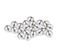 50Pcs 925 Sterling Silver Beads for Jewelry Making, 3mm Sterling Silver Spacer Beads Smooth Small Silver, Seamless Silver Round Ball for DIY Jewelry Ring Bracelet Necklace Earring