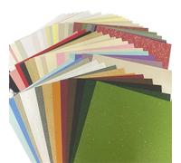 50Pcs A5 Vintage Mixed Special Paper Scrapbooking Art Decorate Supplies DIY Junk Journal Planner Collage Background for Making(Random Color)