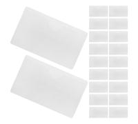 50pcs Adhesive Label Pocket 2x4 Inch PVC Top-Loading Card Holder | Self-adhesive Backing with Ultra-thin Profile, Fits Curved Surfaces, for Shelf Labeling and Warehouse Use