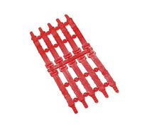 50Pcs Adjustable Chicken Leg Rings (8-23 mm), Poultry Identification Rings for Chicken Houses, In Five Colors