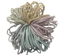 50Pcs Adjustable Hair Accessories With Interchangeable Charm Styling Solution For Different Types Snap Button Ties For Women