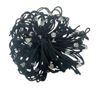 50Pcs Adjustable Hair Accessories With Interchangeable Charm Styling Solution For Different Types Snap Button Ties For Women