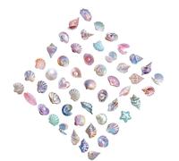 50Pcs Aesthetic Marine Life Stickers Decals for Water Bottle Phone Case Laptop Scrapbooking Journal Album Creative Stationery Sticker Set