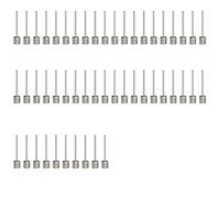 50Pcs Air Pump Needles,Stainless Steel Air Pump Needles,Ball Pump Inflation Needle,Ball Pump Needles for Basketball,Football,Volleyball,Rugby