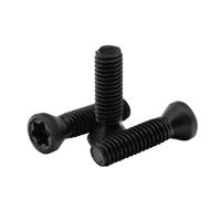 50pcs Alloy steel Grade 12.9 CNC Insert Torx Screw M1.6 M1.8 M2 m2.2 M2.5 M3 M4 M4.5 M5 m6 for Replaces Carbide Inserts(M2x6)