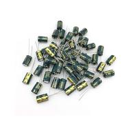 50pcs Aluminum electrolytic capacitor 100uF 50V 8 * 12 Electrolytic capacitor