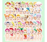 50pcs Angel Sonny Cartoon Stickers Kawaii Waterproof Bottle Laptop Decor Luggage