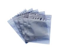 50Pcs Antistatic Resealable Bag 15X20cm/5.9X7.9inch, Premium Anti Static Bag for SSD HDD and Other Electronic Devices