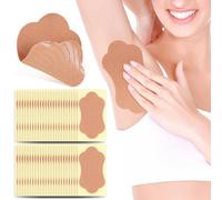 50PCS Armpit Sweat Pads, 3.8x2 Inch Invisible Self-adhesive Underarm Sweat Pads, Disposable Armpit Antiperspirant Stickers for Women