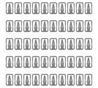 50Pcs Arrow Bookmarks, Stainless Steel Book Marker Clips, Portable Book Line Markers for Daily Reading, Organizing Documents(Gunmetal Black)