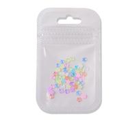 50Pcs Art Charm 3D Crystal Star Heart Art Decorations Manicure Rhinestones Decorations Accessory