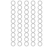50PCS Assorted Size Rubber Belts 1.2mm Tape Machine Belt 25/28/30mm Diameter For Recorders Mixed Belt Pack