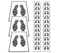 50pcs Auto Floor Mats Disposable Paper Foot Mats Portable Mats Folding Floor Foot Pad Vehicle Foot Disposable Pads O5Q6 Pape Car