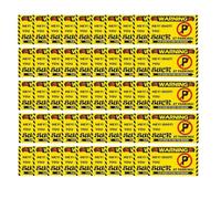50pcs Bad Parking Cards You Parked Like An Idiot Business Cards 3.54"x1.97" Parking For Funny Prank Notice Gag Violation