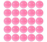 50pcs Ball Empty Raffle Balls Bingo Ball Plastic Hollow Balls Openable Capsules Vending Machine Containers 4CM Ball for Christmas Party Pink