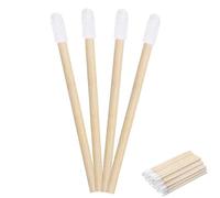 50PCS Bamboo Lip Brushes, Disposable Lip Wand Brushes, Lip Gloss Applicators, Lipstick Gloss Wands Applicator Perfect Makeup Tool Kits,lipstick applicator disposable