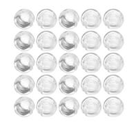 50pcs Beaded Chain Stop for Blinds Pom Crimp Buckle