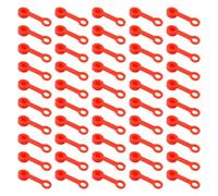 50Pcs Bike Bleed Nipple Covers Hydraulic Brake Caliper | Easy to Use, Soft Brake Screw Caps, Hydraulic Brake Caliper Nipple Covers, Cycling Part, Replacement