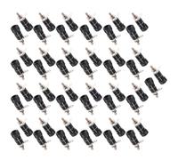 50Pcs Binding Posts Terminals 4mm Banana Socket Binding Post Nut Banana Plug Socket Electrical Connectors Terminals Posts