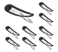 50pcs Black Hair Clips Snap Metal Barrettes for Women and Teens | No Slip Strong Grip, Versatile Design, Shape Retention, Parties and Beaches, Barrette Clip