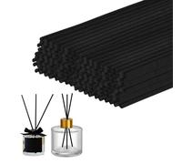 50pcs Black Long Reed Diffuser Sticks 30cm X 4mm Diffuser Reeds Sticks for Room Scent, Fragrance Diffusion Large, Home Vanilla Diffusers, Scented Oil In Home Fragrance Aromatherapy