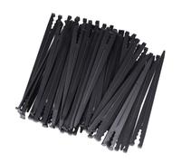 50pcs Black Plastic Insert Rod Bracket for 3/ Irrigation | Compact Reusable Accessory, Garden and Horticultural Landscape Use, Supports Pipeline Placement, Portable Design