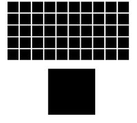 50PCS Black Square Card Paper, 220G Thick Cardstock Paper for DIY Cards Making, 10cmx10cm