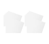 50pcs Blank Aluminum Business Cards for Engraving, Double Sided