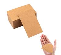 50pcs Blank Kraft Paper Brown Blank Cards,Blank Kraft Cards,Message Card Word Card,Craft Words Cards Paper,Flash Cards Blank for Learning,Study,School, Home,Office Supply & DIY Message Gift Tags
