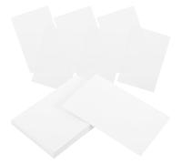 50pcs Blank Paper Cards, Smooth Writing White Bulk Pack | Easy to Write Surface, Suitable for Invitations and Vocabulary Words, for Crafters and Students