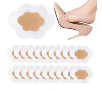 50pcs Blister Plasters for Feet, Heel Protectors Blister Prevention, Waterproof Heel Plasters for Rubbing Shoes, Adhesive Invisible Heel Anti-Wear Sticker
