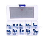 50pcs/BOX 100 ohm-1Mohm 3362P potentiometer assorted kit set 10 values variable resistor potentiometer pack BIANMTSW
