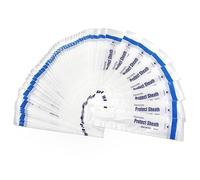 50pcs/Box Dental Intraoral Camera Sheath Cover, Intraoral Intra Oral Camera Protective Sleeve, Disposable Endoscope Protective Sleeve, for Various Oral Endoscopes Suitable for Dental Clinic Hospital