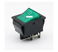 50pcs/box KCD4-202 Rocker Switch ON-OFF 2 Position 4 Pins Electrical equipment With Light Power Switch 16A 250VAC/ 20A 125V IDGTTLDF(Green)