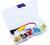 50Pcs/Box Mirco2 ATR Size Blade Car Fuse Assortment Set for Auto Car Truck 5/7.5/10/15/20A Fuse Protected circuits