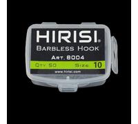 50pcs Box of Barbless Carp Fishing Hooks Curved Shank, Ideal for Anglers Seeking (10#)