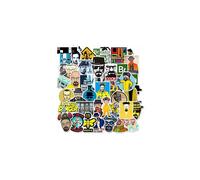 50PCS Breaking Bad Laptop Stickers,Gift for Children Teens Adults Kids,Waterproof TV Series Stickers for Scrapbook Water Bottle,Aesthetic Stickers for