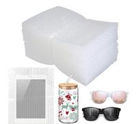 50Pcs Bubble Bag, 20CMx25CM Bubble Pouches wrap for Shipping, 8”x10” Double Wall Cushioning for Packing, Moving and Storage Fragile China Dishes Electronic Item
