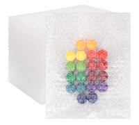 50Pcs Bubble Out Bags Pouches 8"x 10" Bubble Pouches Cushioning Packaging Bags, Double Walled Cushioning Bags Thickening Shockproof Foam Bags for Moving, Shipping, and Storage
