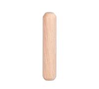 50Pcs Cabinet Drawer Round Dowels Wood Fluted Dowels Wooden Craft Dowel Pins Rods (M6*30)