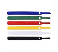 50Pcs Cable Ties Self-bonding Data Line Manager Quick Paste Binding Tape Reusable Cable Organizer