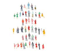 50pcs Capsule People Mini Figures DIY Mobile Shell Decoration Accessories Colorful Micro Landscape Phone Case Ornament for Crafting