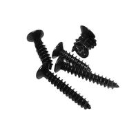 50Pcs Carbon Steel Cross Recessed Countersunk Flat Head Tapping Screws(M3x10mm)(M3.5x50mm)