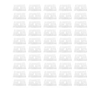 50pcs Cardiopulmonary Resuscitation Barrier, Disposable CPR Face Shields, Training CPR Aid Artificial Respiration Isolation Mask Emergency Trainer