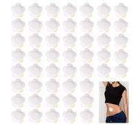 50Pcs Castor Oil Pack Wrap, Self-Adhesive Castor Oils Belly Button, Castors Oils Patches for Button, Belly Buttons Patch Help with Sleep, Bellys Buttons Stickers for Tummy Women (Oil Not Included)