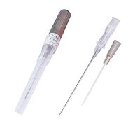 50pcs Catheter Piercing Needles 16g Piercing Hollow Needles IV Needles With Catheter Body Piercings Kit For Ear Nose Lip Tongue Belly Navel Nipple Disposable Sterile Stainless Steel Tattoo Tool
