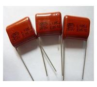 50pcs CBB 105 250V 105J CL21 1uF 1000nF P15 Metallized Polypropylene Film Capacitor IDGTTLDF
